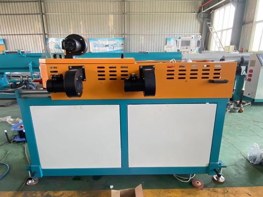 PE بولي كلوريد الفينيل بولي كلوريد الفينيل قناة واحدة خط بثق الأنبوب المموج PLC
