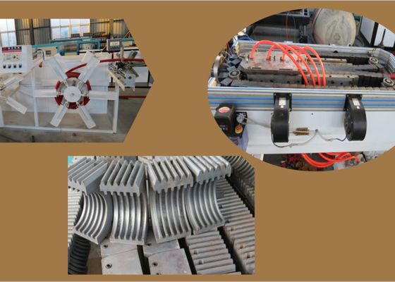 PP PVC 800mm جدار مزدوج خط بثق الأنابيب المموجة