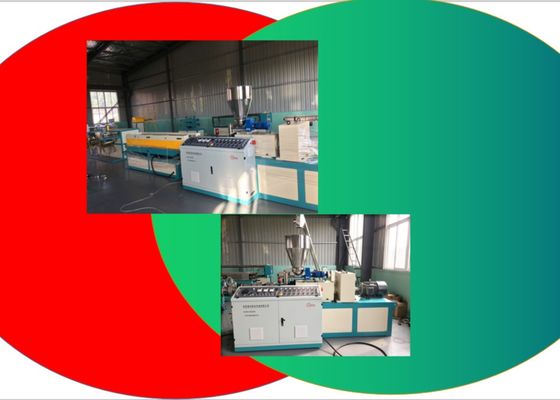 التوأم برغي LDPE 29 مم خط بثق الأنابيب البلاستيكية