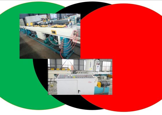 HDPE برغي مزدوج 750mm خط بثق الأنابيب البلاستيكية