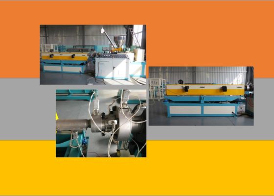 خط إنتاج الكابلات البلاستيكية المموجة الأنابيب البلاستيكية HDPE