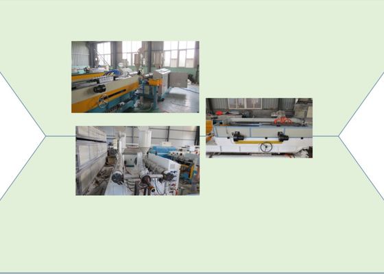 خط بثق الأنبوب HDPE 17mm خط بثق الكابلات البلاستيكية