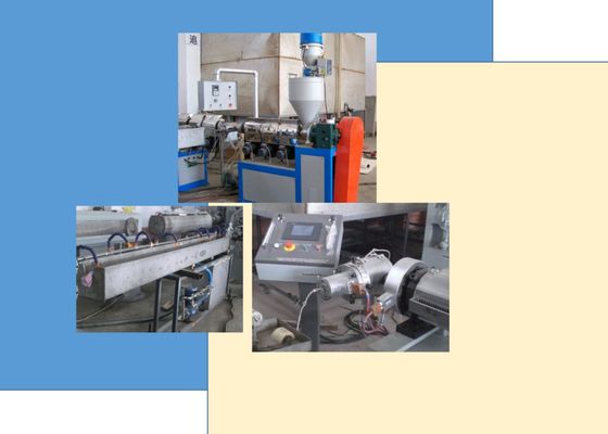 PVC آلة لولبية أسلاك الفولاذ 650kgh أنبوب مرن