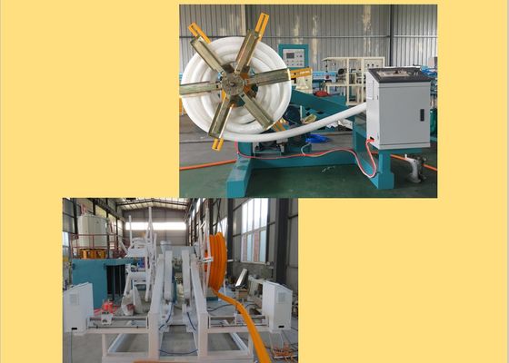 آلة بثق أنابيب الصرف المموج المتكاملة 100kw 12m / Min