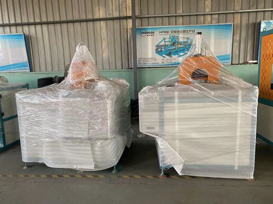 خط بثق الأنبوب المموج ذو الجدار المزدوج 50-160 مم PE PP و PVC