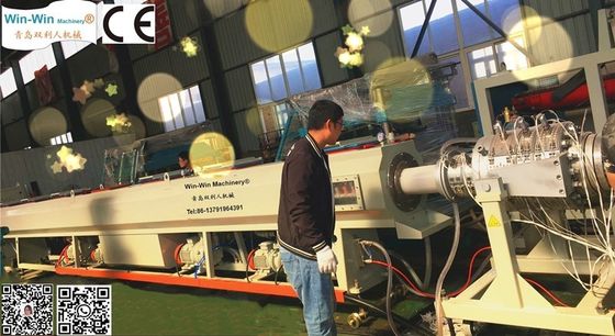 خط إنتاج بثق الأنبوب PVC للقناة الكهربائية برغي عميق