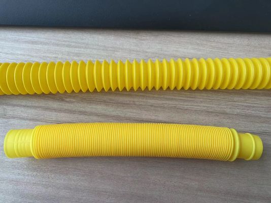 خط بثق الأنبوب ذو الجدار الواحد PE PP PVC الأكورديون