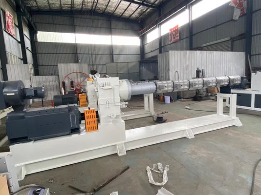 HDPE مزدوج الجدار خط إنتاج الأنبوب المموج آلة بثق الأنبوب