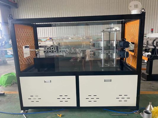 عالية الجودة HDPE فراغ تشكيل خيوط خط بثق الأنبوب المموج أحادي الجدار