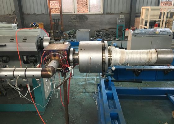 خط بثق الأنابيب المموجة 800 مم HDPE