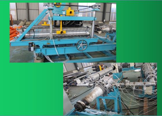 PP PVC 800mm جدار مزدوج خط بثق الأنابيب المموجة