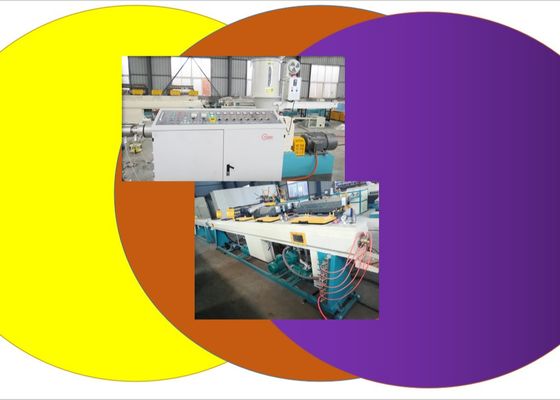 HDPE برغي مزدوج 750mm خط بثق الأنابيب البلاستيكية