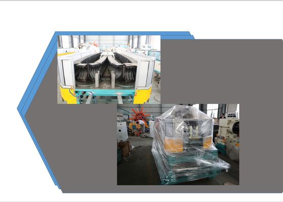 HDPE PVC 800 مم خط إنتاج بثق الأنابيب المزدوجة