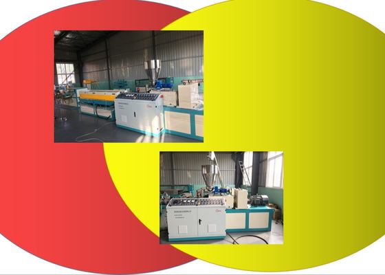 PVC 350mm خط بثق الأنابيب المزدوجة