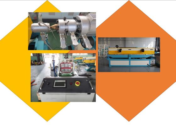 خط بثق الأنبوب المموج 800mm 1200kg / H