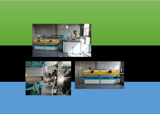 خط إنتاج الكابلات البلاستيكية المموجة الأنابيب البلاستيكية HDPE