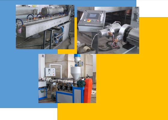 PVC آلة لولبية أسلاك الفولاذ 650kgh أنبوب مرن