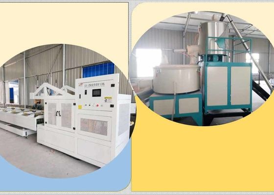 35kw PE PVC أحادية الجدار 100Kg / H خط بثق الأنبوب