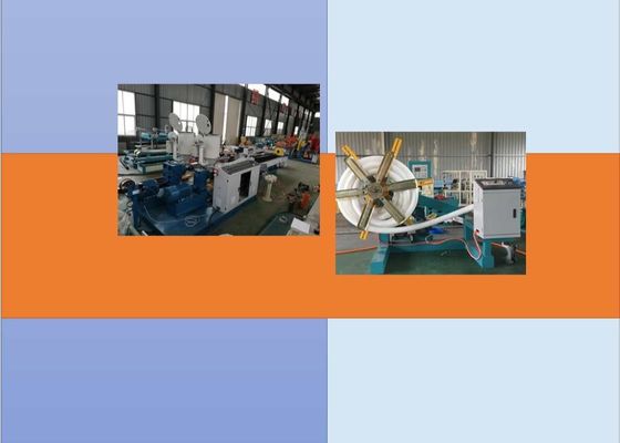 ماكينة الأنابيب المموجة ذات الجدار المزدوج PVC العاكس ABB