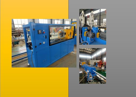 50mm برغي PP PE PVC آلة أنابيب مرنة بالحرارة