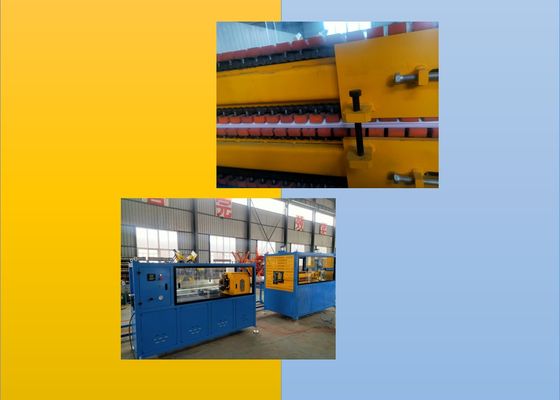 خط بثق الأنبوب المموج HDPE 250kgh PLC