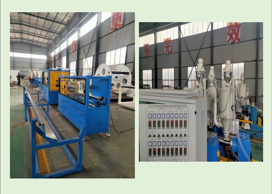 خط بثق مجرى الهواء المموج PVC المتشابك بالكامل
