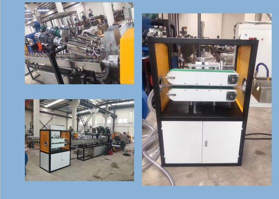 خط بثق الأنبوب المموج HDPE PVC PLC مزدوج الجدار