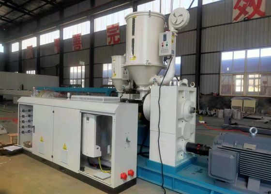 خط بثق أنابيب البولي إيثيلين HDPE بقطر 315 مم متشابك