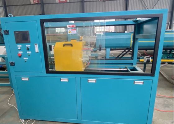 320kg / H برغي واحد HDPE خط بثق الأنبوب آلة بثق أنابيب إمداد المياه