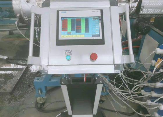 مزدوج برغي PPR PE خط بثق الأنبوب المموج 10m / Min