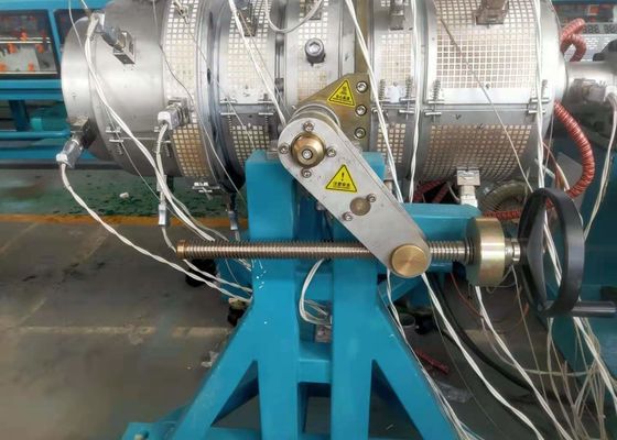 مزدوج برغي PPR PE خط بثق الأنبوب المموج 10m / Min