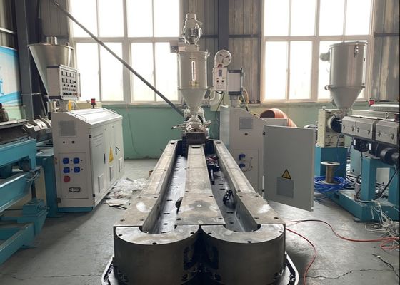 خط بثق الأنبوب المموج ذو الجدار الواحد 35 مم HDPE لمكافحة التآكل