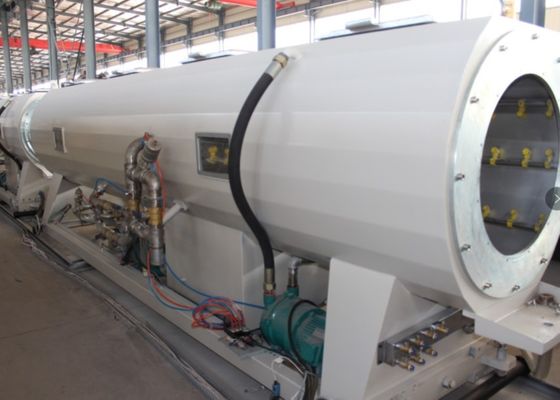 HDPE 250mm - 630mm خط إنتاج آلة الطارد ذات البرغي المفرد