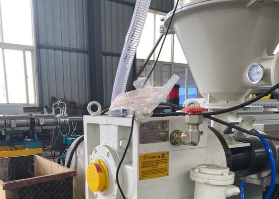 20-80kg / h PP PE PVC الأنابيب أحادية اللولب آلة الطارد ماكينة