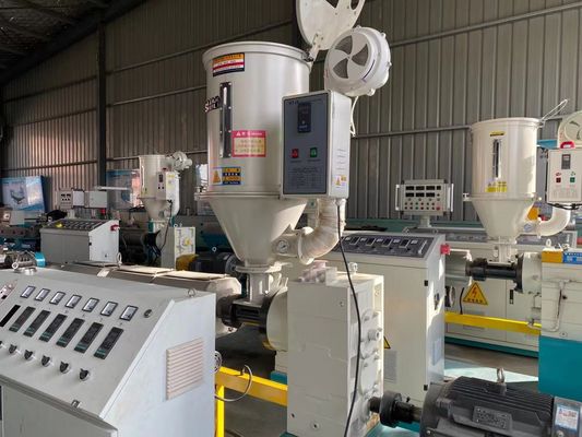 10-50mm معدات الأنابيب المموجة ذات الجدار الواحد بلاستيك PP PVC Tube