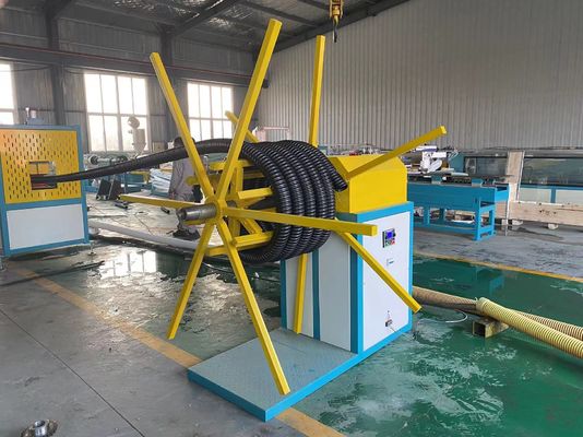 25-100mm HDPE PP الكربون خط إنتاج الأنابيب البلاستيكية الحلزونية