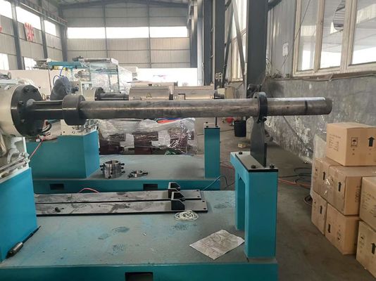 300kg / h برغي واحد آلة الطارد خط إنتاج الأنابيب البلاستيكية PE