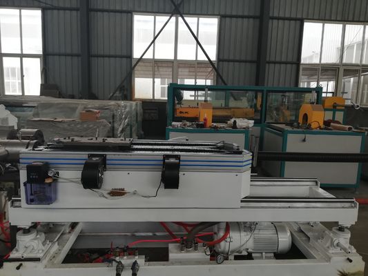 خط بثق الأنبوب المموج مزدوج الجدار HDPE / PP / PVC 50-80kg / h
