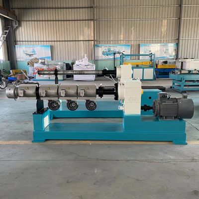 آلة بثق أحادية اللولب 80-150 كجم / ساعة للأنابيب المموجة أحادية الجدار HDPE PP PE