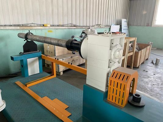 خط بثق الأنبوب المموج البلاستيكي 20-63 مم PVC PP PE أحادي الجدار 60-100 كجم / ساعة